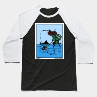 Fly Fishing Funny Fisherman Novelty Gift Baseball T-Shirt